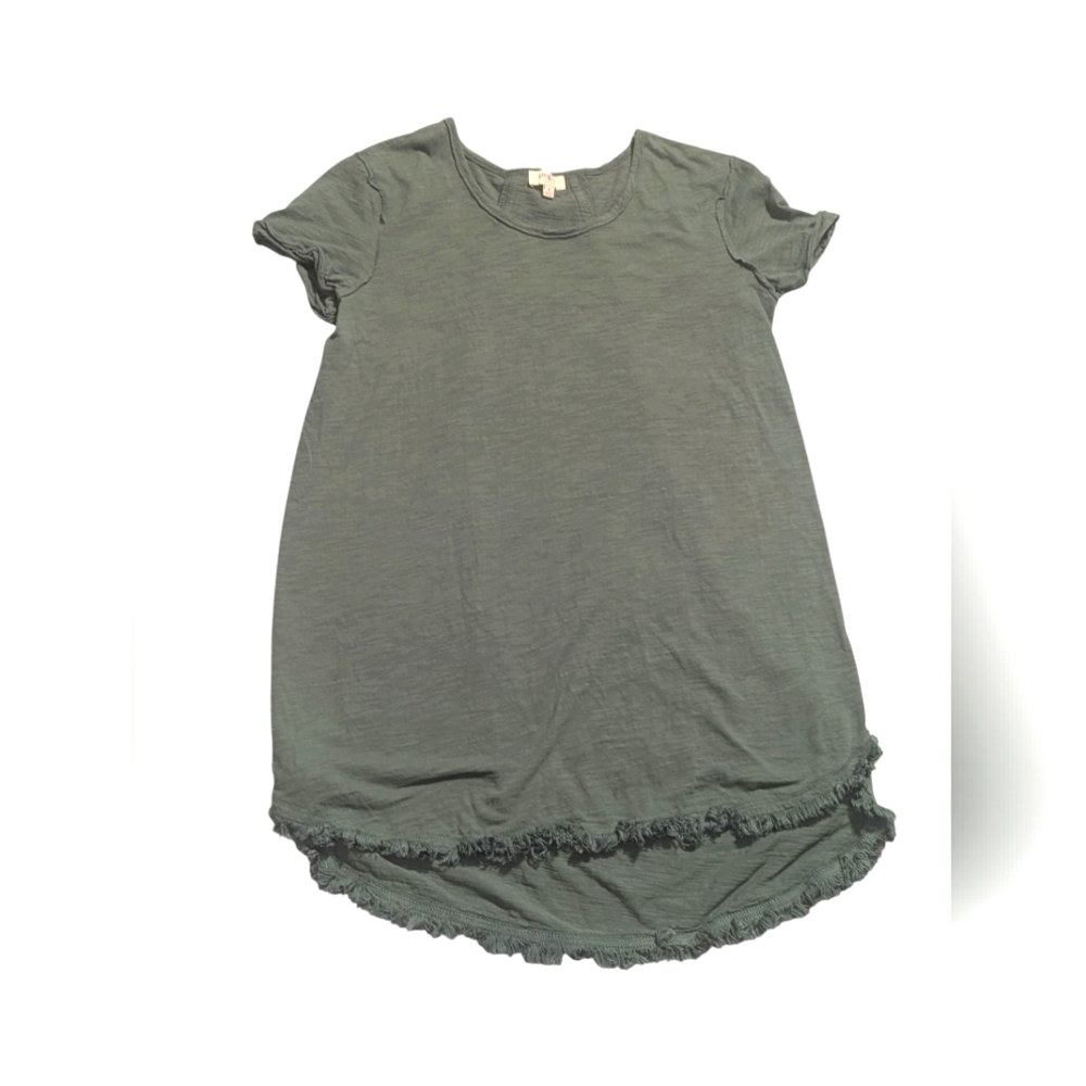 Umgee USA Fringe T Shirt Dress Small